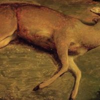 La biche morte de Gustave Courbet