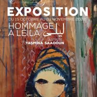 Hommage à Leila par Yasmina Saadoun