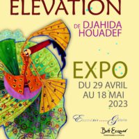 « Élévation », Djahida HOUADEF Exposie à Ezzou'art galerie (Akger)